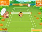 先史時代のテニスゲーム